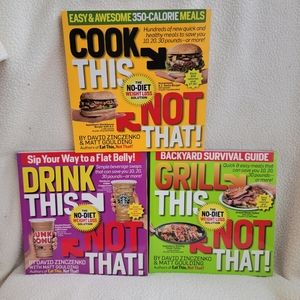Cook This Not That Grill This Drink This Not That Bundle Weight Loss Series Lot